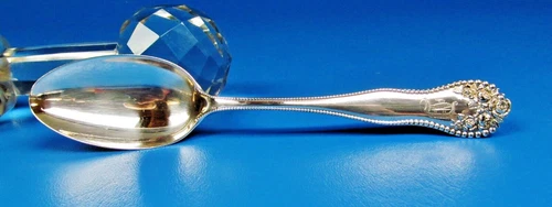 Lancaster by Gorham Sterling Silver Soup Spoon 7".   Antique 1903