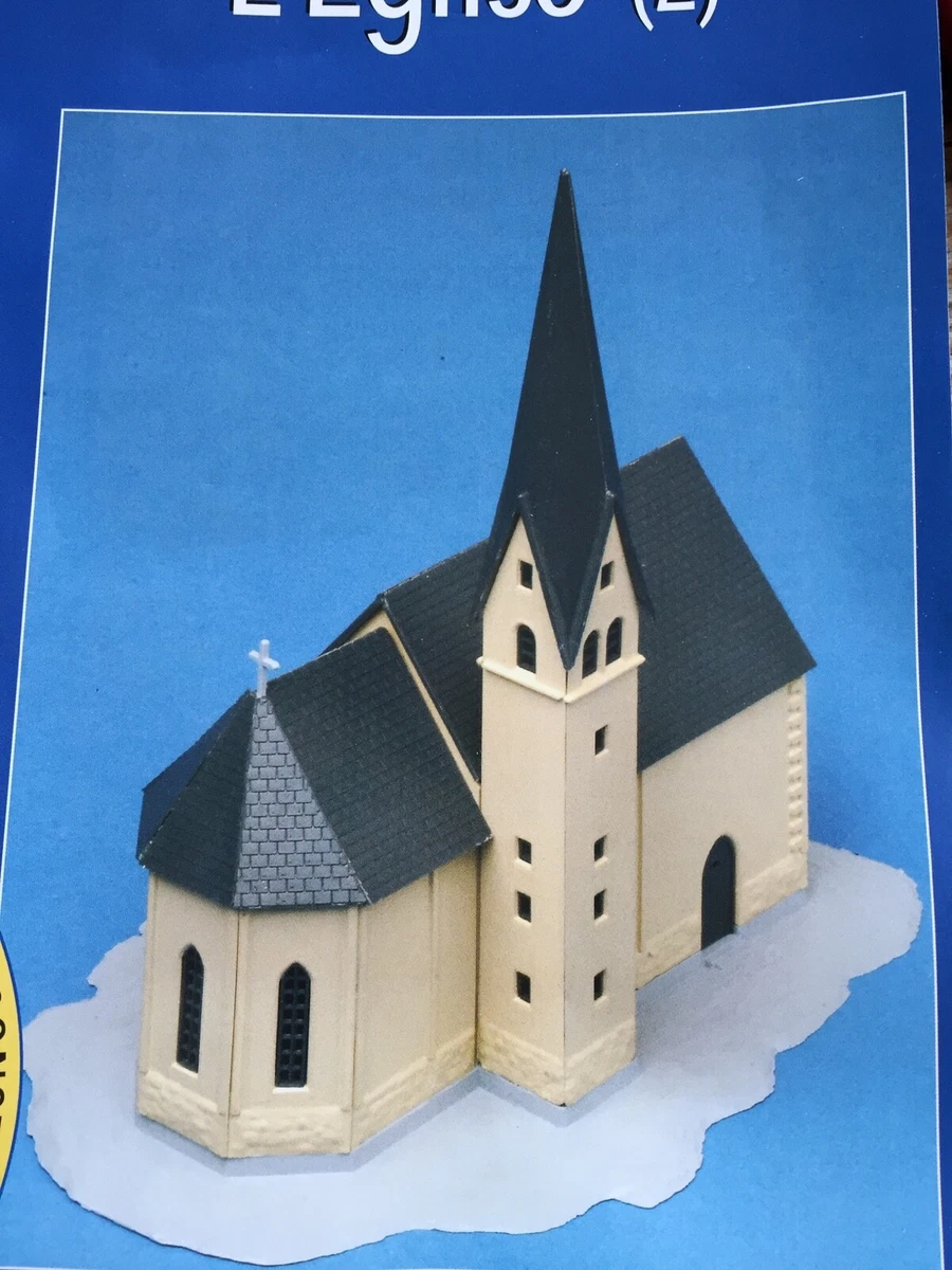 MKD HO. SCENE Maquette Diorama. Eglise Mariage Et 8 Personnages EUR 22