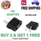 AU Travel Power Adapter from US EU to AU Adapter SA SELLER FAST POSTAGE