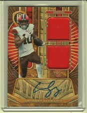 2021 Panini Gold Standard Anthony Schwartz Rookie Jersey Auto RC Browns 107/199