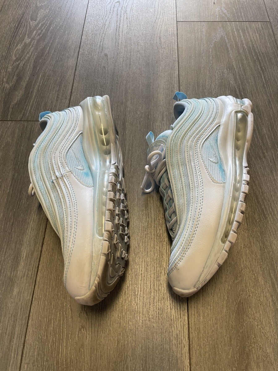 New Nike Air Max 97 Womens Triple White DH8016 100 Shoes