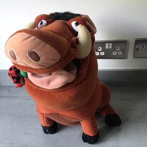 pumba cuddly toy