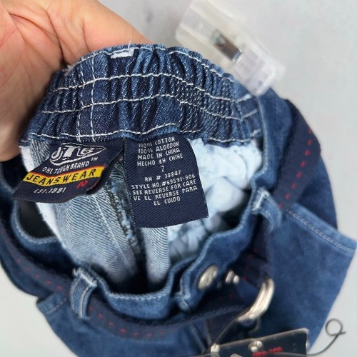 OTB Jeans Kids 7 Cargo Convertible Zip Off Shorts Baggy Wide Leg One Tough Brand - Picture 18 of 19