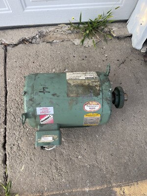 Baldor M3313T 10 Hp AC Motor 230/460 V 1760 Rpm 4P 215T Frame 3 Phase Working