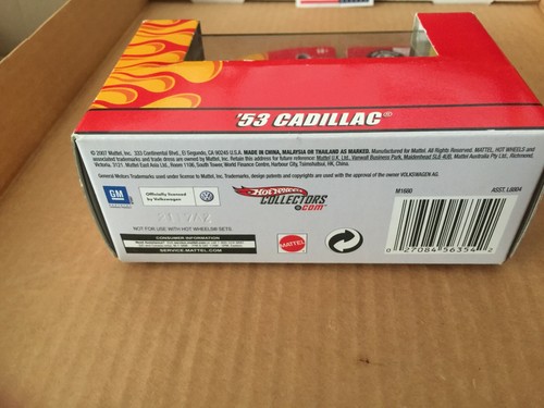 HOT WHEELS 100 % 53 CADILLAC CONVERTIBLE 40th ANNIVERSARY B47 - Picture 8 of 8