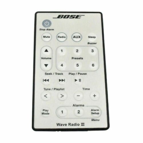 Bose wave radio III remote control white SEA - Picture 1 of 4