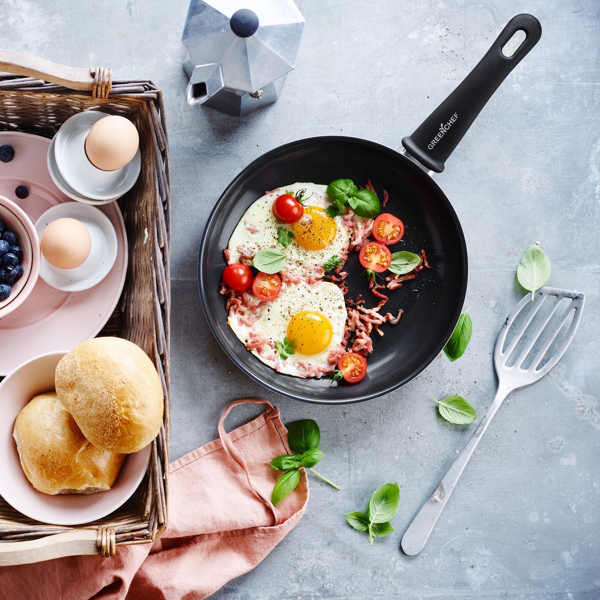 GreenChef Frying Pan 28cm Non-Stick Ceramic PFAS-Free Oven Safe