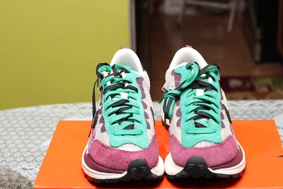 NIKE SACAI X VAPORWAFFLE SP 'VILLAIN RED' SIZE 11.0 ITEM DD3035