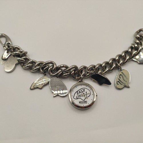 Bracciale donna Moschino con pendente ad orologio al quarzo | eBay