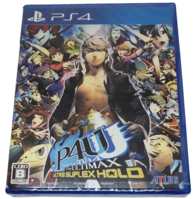 USED PS4 Persona 4 The Ultimax Ultra Suplex Hold Remastered Edition Japan