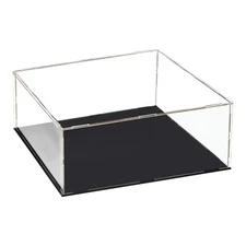 Acrylic Clear Display Case Box Dustproof Protection Showcase 30x30x15cm