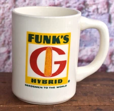 Vintage Funks G Hybrid Seed Corn Advertising Ceramic Coffee Mug