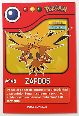 Zapdos  Pokédex