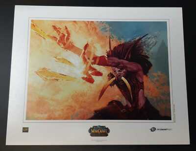 WoW World of Warcraft ArtWork 2007 UDE Limited Edition - Troll Mage