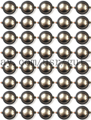40pcs  Diaphragm for B&C DE900 DE910, DE950, DE60, DE63 Driver  8 Ohm ALR Wire