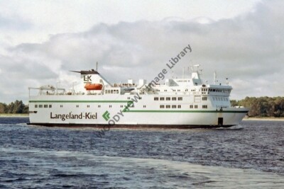 ap0591 - Dänische Fähre - Langeland III, Baujahr 1989 - Foto 6x4
