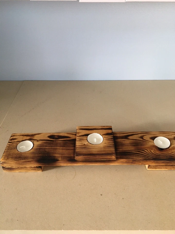 Handmade T- Light Holder - Image 2 of 4