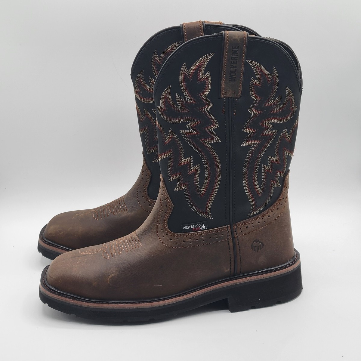 Wolverine Boots Mens Size 8M Rancher Steel Toe Waterproof Square Toe W10838 Amazon.com | Wolverine Men main image 3