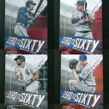 2021 Topps Series 2 Zero to Sixty Insert You Pick Complete Your Set