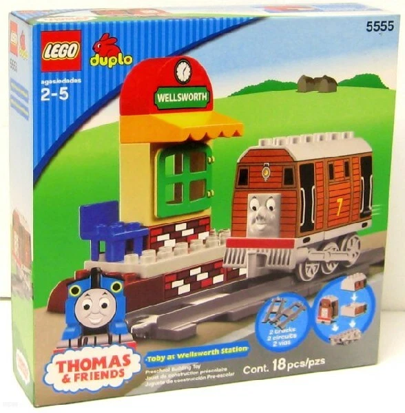 LEGO 5555 Duplo Toby at Wellsworth Station | eBay