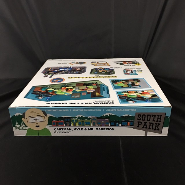 NIB South Park Cartman Kyle Mr Garrison Classroom Construction Set McFarlane | eBay