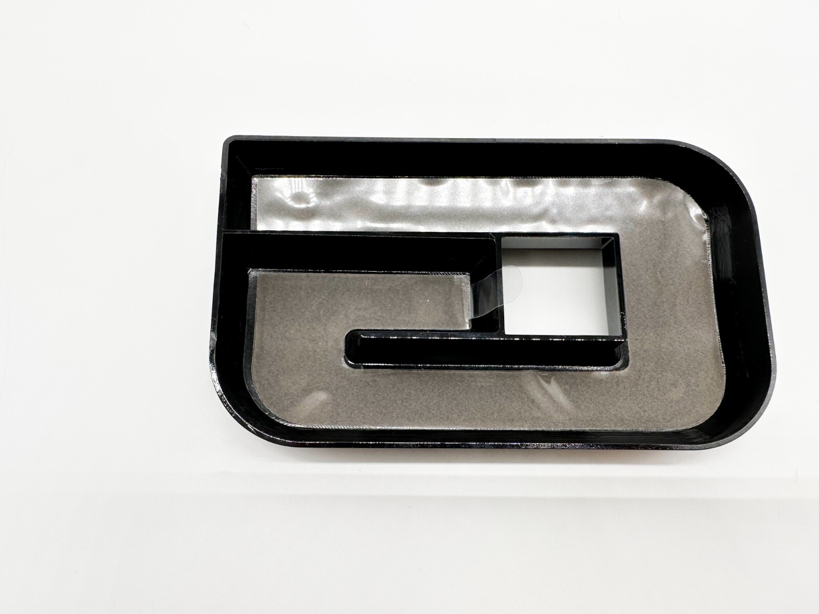 Front GMC White Black OVERLAY Emblem Badge Fit 2023 2024 GMC Canyon