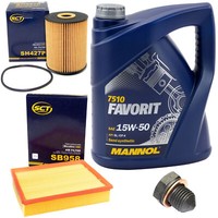 MotoröL Filter Set 15W50 5 Liter + ÖLablassschraube FüR VW Transporter IV Bus VR