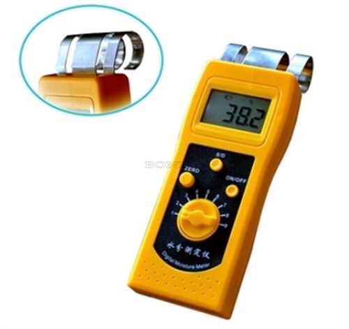 Toky DM200T Tragbares Digitales Textil Feuchtigkeitsmessgerät Neu Tester 0-90% 0-2% em - Bild 1 von 2