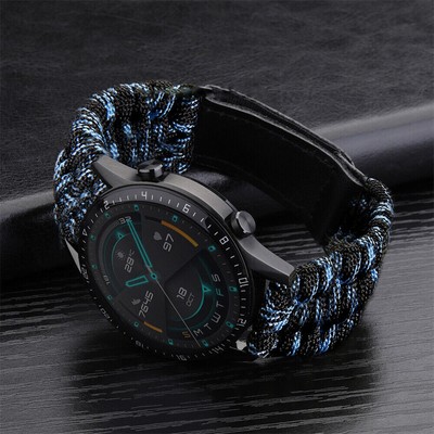 Bracelet Strap Nylon for Samsung Galaxy Watch 5 4 3 Active2 40/44mm Braided Band