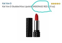 Kat Von D Studded Kiss Lipstick In Underage Red -brand Or You Can Choose Kat Von D Studded Kiss Lipstick In Underage Red -brand Or You Can Choose
