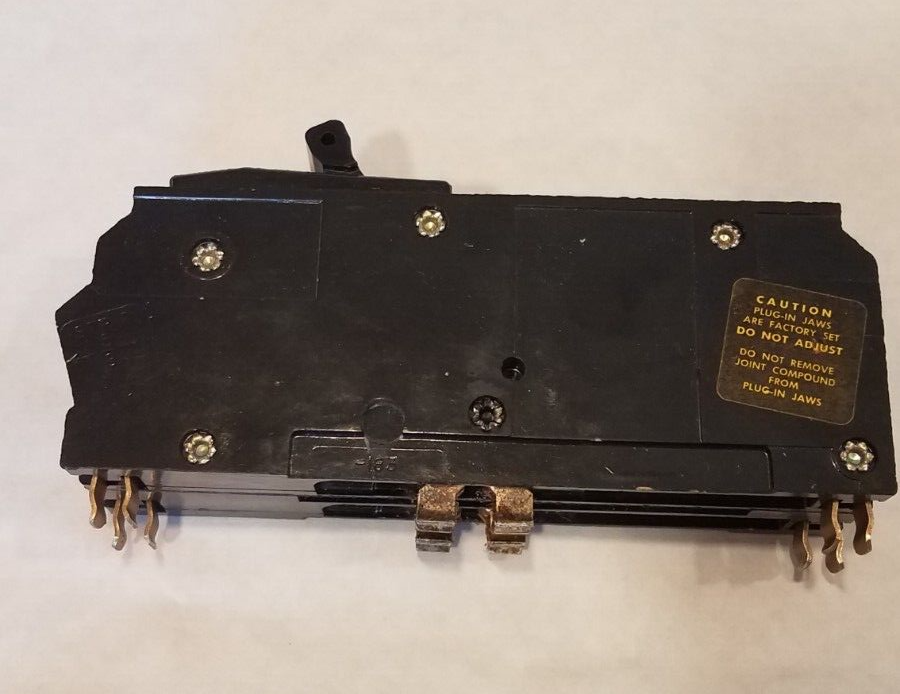 SQUARE D Q12100 100 Amp 240AC 2 Pole Type Q1 Main CIRCUIT BREAKER New