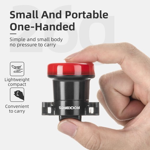 ROCKBROS Bike Rear Light USB Bright LED Red Cycling Taillight Bicycle Flashlight - Bild 7 von 8