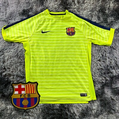 Neon Green Barcelona Green Shirt Fc Barcelona Neon Green Jersey FC