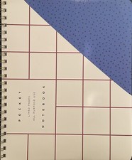 3pk Fringe Pocket Lined Pages 140 Pages