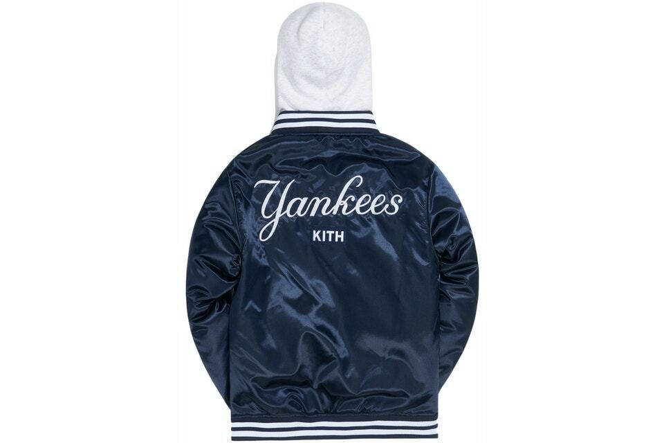 Kith For M.L.B New York Yankees Gorman Varsity Jacket Navy Kith For M.L.B New York Yankees Gorman Varsity Jacket Navy