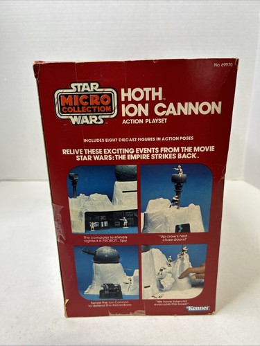 Star Wars Vintage Micro Collection Hoth Ion Cannon Action Playset New Unused Z5 - Picture 4 of 7