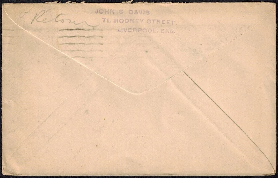 Великобритания специальный полет чехол с GB 2 1/2d, 3D и в Стокгольм и вернуться H/S - Изображение 4 из 4