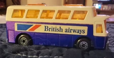 VTG Matchbox Lesney Superfast Diecast Model Car No.65 Airport Coach