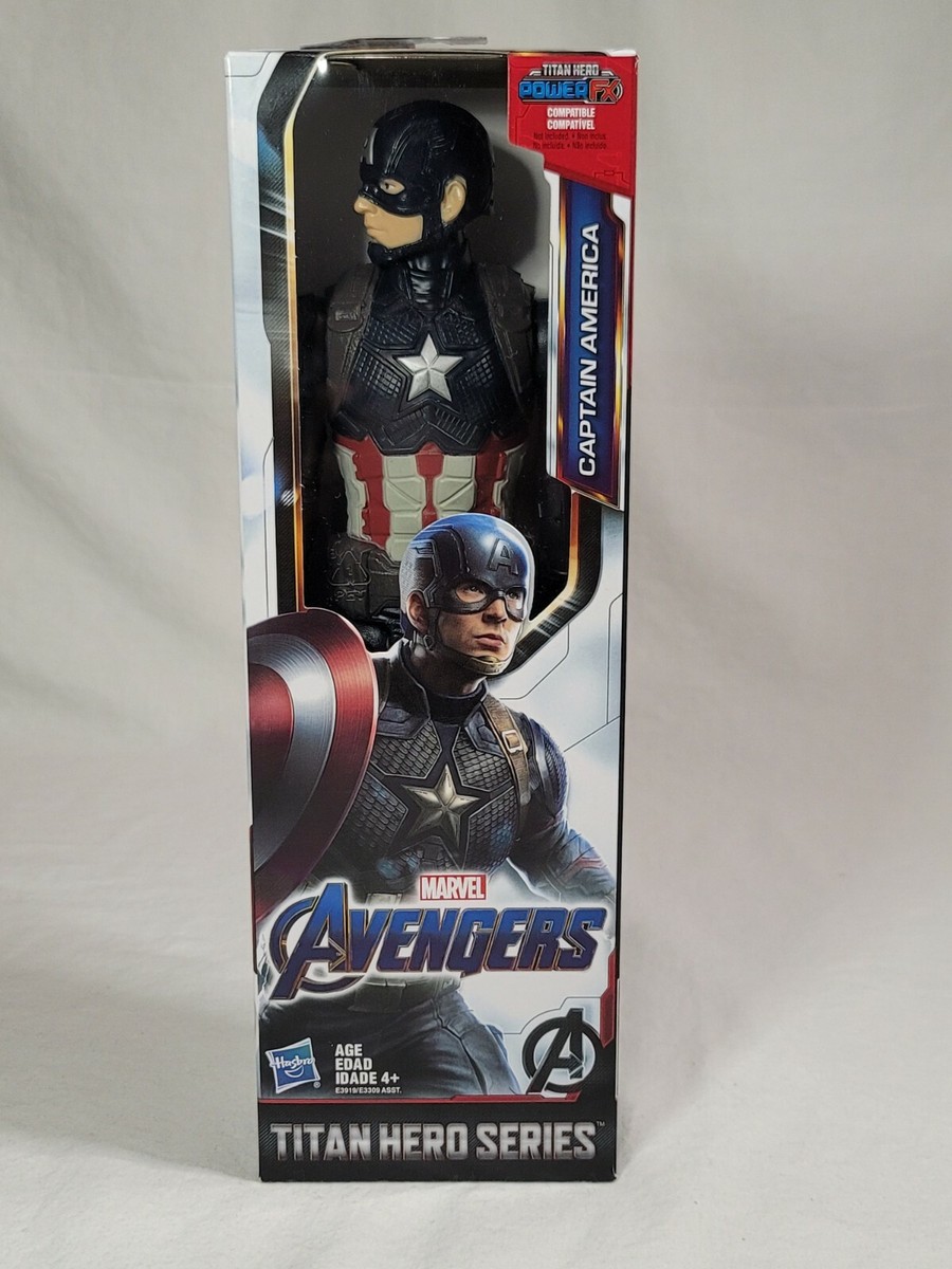 Avengers Captain America Titan Hero Series Blast Gear Action