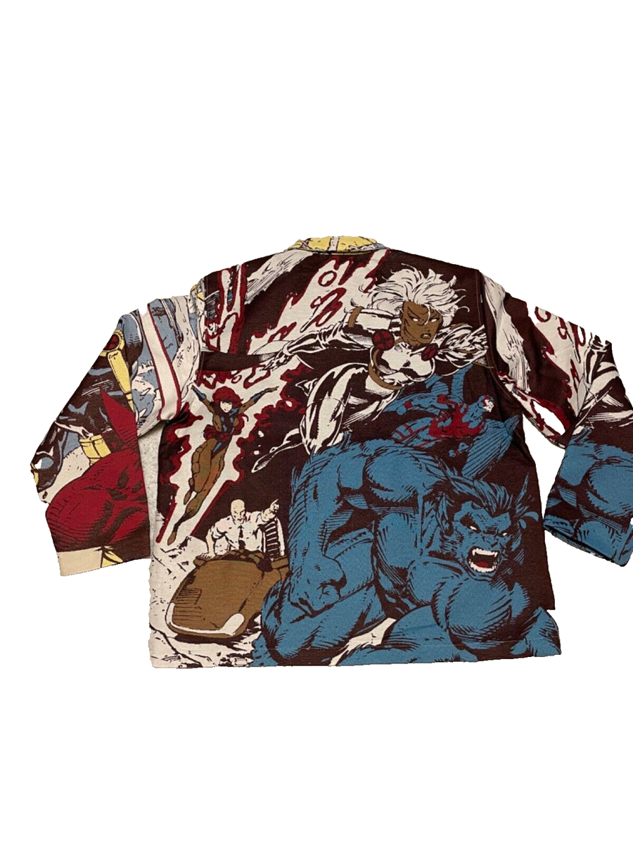 SDCC Marvel X Kith X-Men Tapestry Coaches Jacket XL NEW | eBay SDCC Marvel X Kith X-Men Tapestry Coaches Jacket XL NEW | eBay