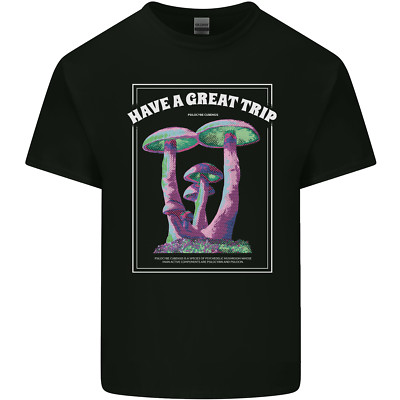 Have a Great Trip Magic Mushrooms LSD Hippie Kinder T-Shirt Kinder