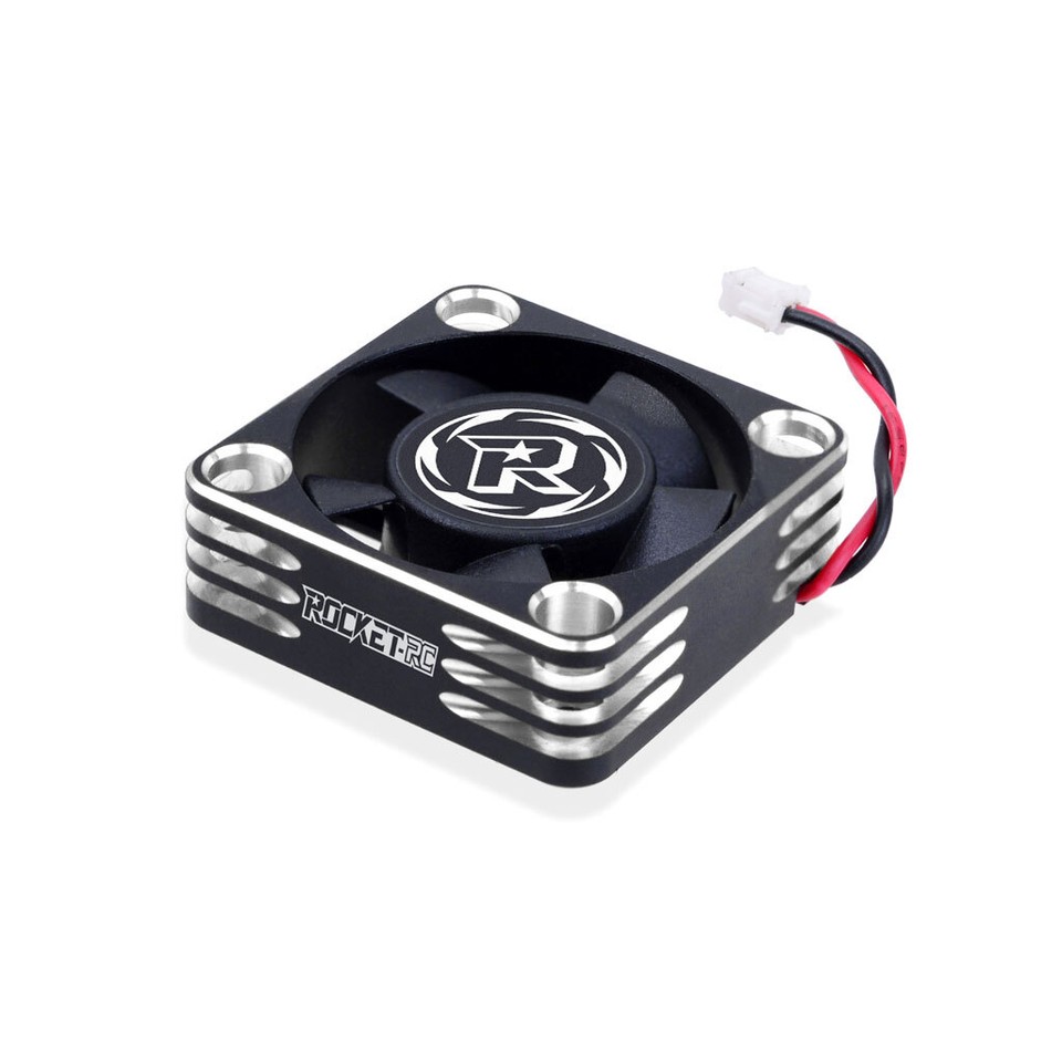 Rocket Cooling Fan 30x30mm 28000RPM for 1/8 1/10 RC Car TS160 TURBO ESC ...