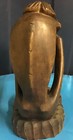 Ashtray Gargoyle Wooden. Teak Wood?? 9” Inches Tall-Very Rare! — photo 4