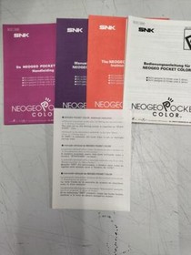 SNK Neogeo Pocket Color Platinum Silver NEO GEO Japan 241219