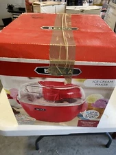 Bella 1.5 Quart Ice Cream Maker Delicious Recipes Ready in 30 Min New Open Box