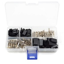 30 Sets Servo Plug Male Female Connector Crimp Pin Kit Compatible Futaba for H