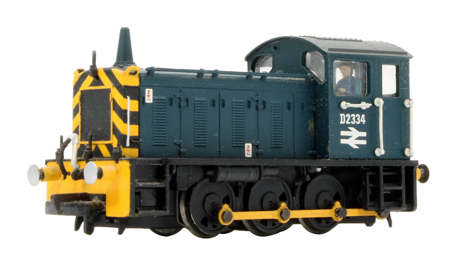 BACHMANN 'OO GAUGE' 31-336 BR BLUE CLASS 04 SHUNTER D2334 DIESEL LOCO