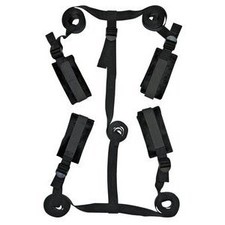 Sex  Mischief Bed Bondage Restraint Kit - 4 Cuffs Straps