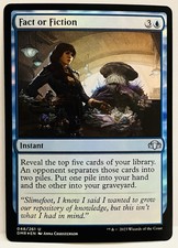Fact Or Fiction- #48-MTG-Dominaria Remastered- FOIL-LP