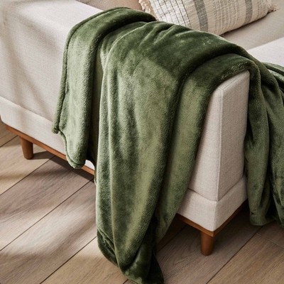 Soft Fleece Plush Throw Blanket Oversized Sea Turtle Design Cozy Warm